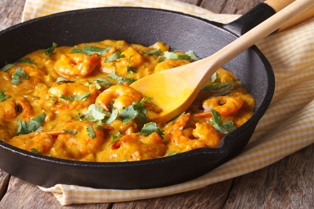 sri lankan style prawns curry