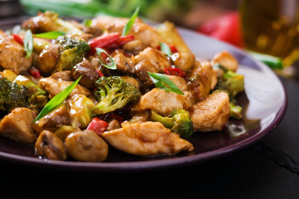 teriyaki chicken stir fry